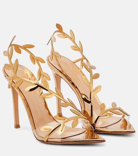 Escarpins Flavia en cuir métallisé - Gianvito Rossi - Modalova