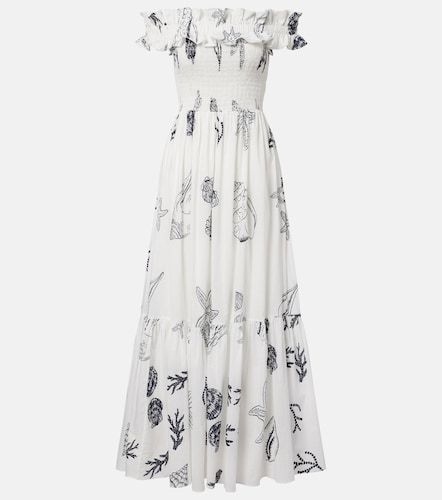 Robe longue Suzanne en coton - Poupette St Barth - Modalova