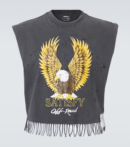 Débardeur court MothTech™ en coton - Satisfy - Modalova
