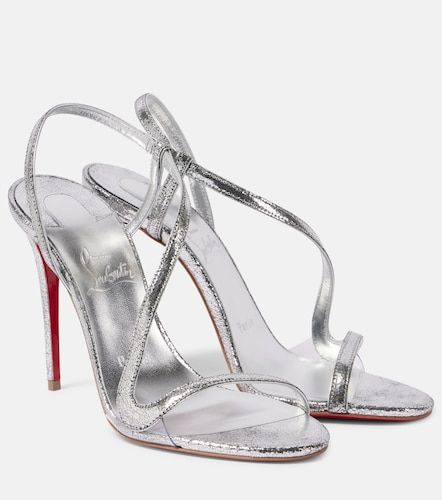 Sandales Rosalie 100 en cuir - Christian Louboutin - Modalova