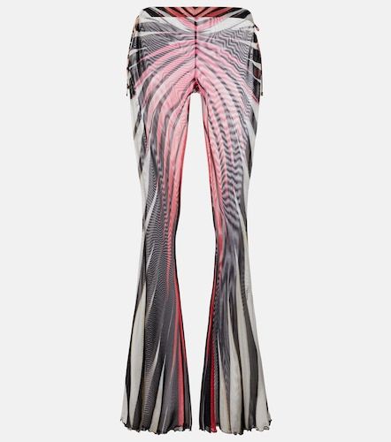 Pantalon évasé à imprimé - Roberto Cavalli - Modalova