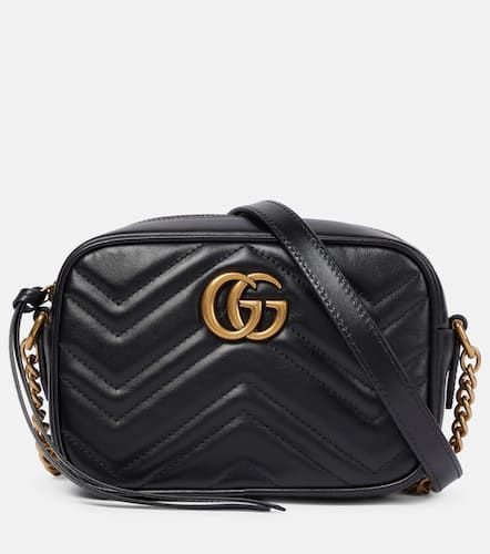 Sac à bandoulière GG Marmont Mini en cuir - Gucci - Modalova