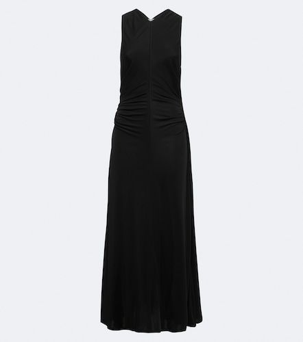 Robe longue en jersey à nœud - Bottega Veneta - Modalova