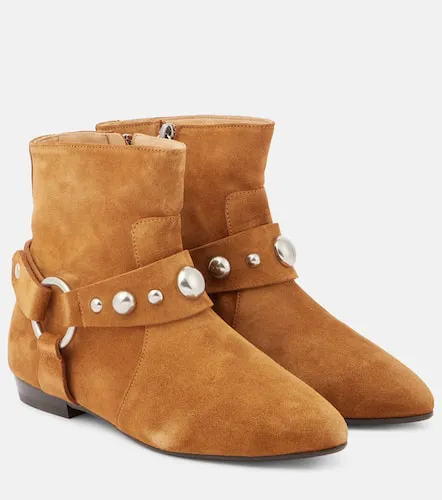 Bottines Siago en daim à ornements - Isabel Marant - Modalova