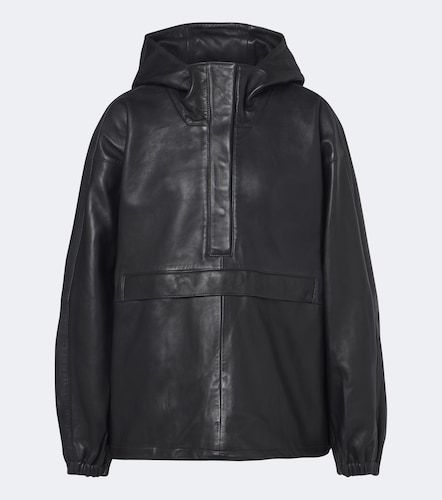 Róhe Veste oversize en cuir à capuche - Rohe - Modalova