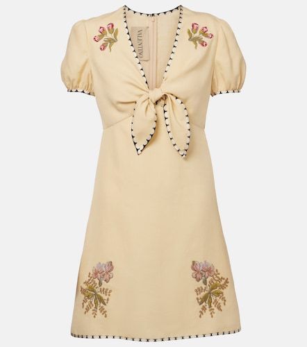 Valentino Robe brodée à fleurs - Valentino - Modalova