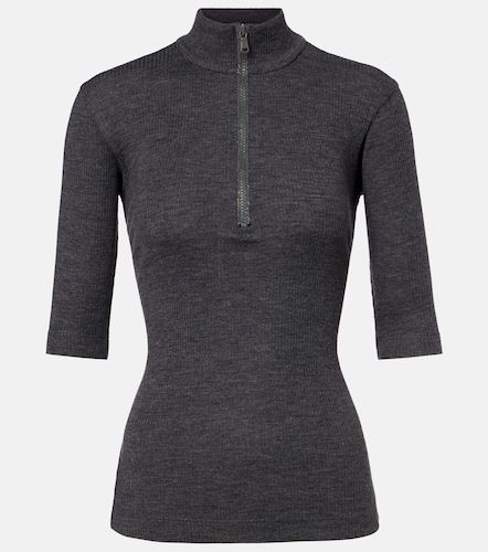 Pull zippé en laine - Brunello Cucinelli - Modalova