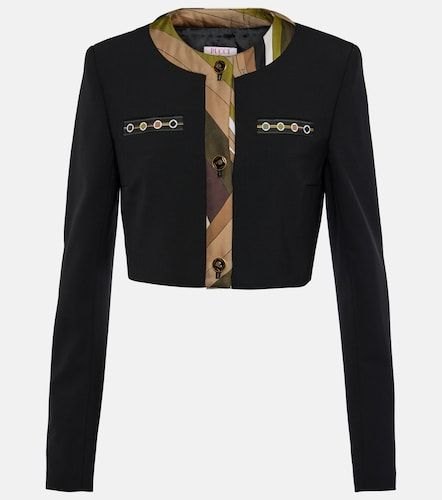 Veste courte Vivara en laine mélangée - Pucci - Modalova