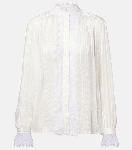 Chloé Blouse en soie et dentelle - Chloe - Modalova