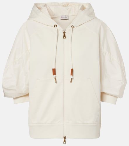 Moncler Sweat à capuche en coton - Moncler - Modalova
