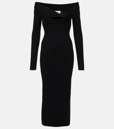 Robe midi en laine et cachemire mélangés - Roland Mouret - Modalova