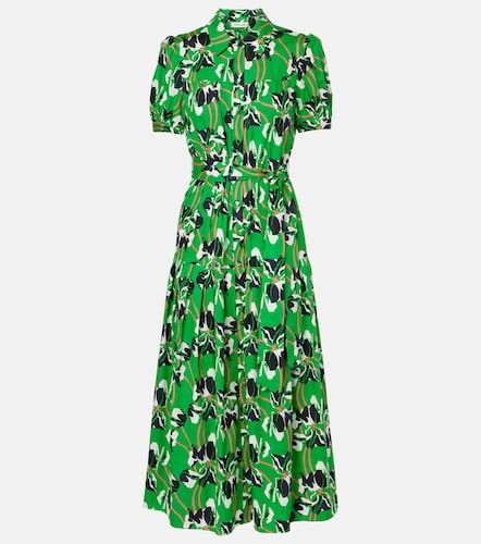 Robe longue Jonah en coton imprimé - Diane von Furstenberg - Modalova