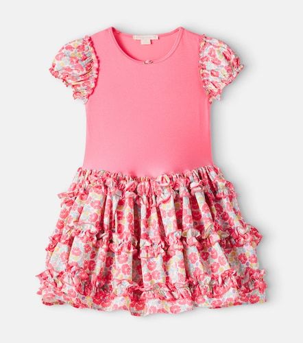 Konges Sløjd Robe Adeline en jersey à fleurs - Konges Slojd - Modalova