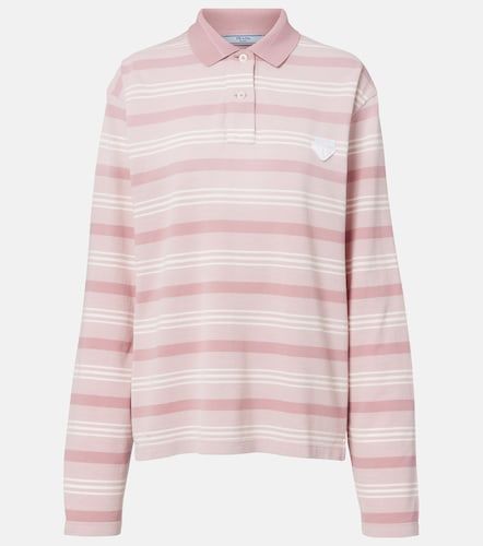 Prada Polo rayé en coton - Prada - Modalova