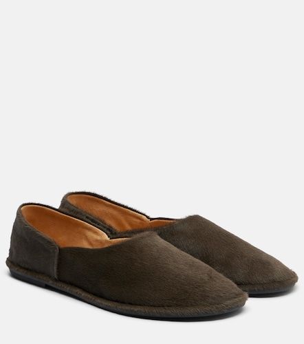 Slip-on Canal en cuir façon poulain - The Row - Modalova