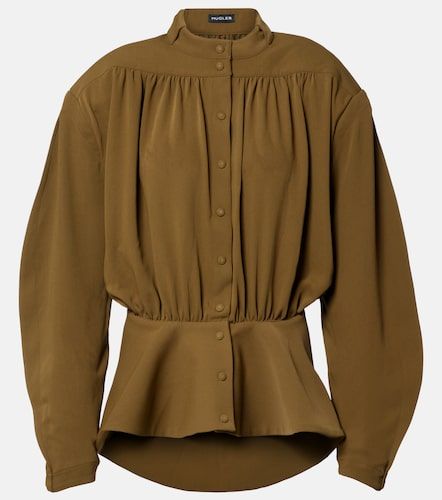 Blouse re/edit Hiver Russe en crêpe - Mugler - Modalova