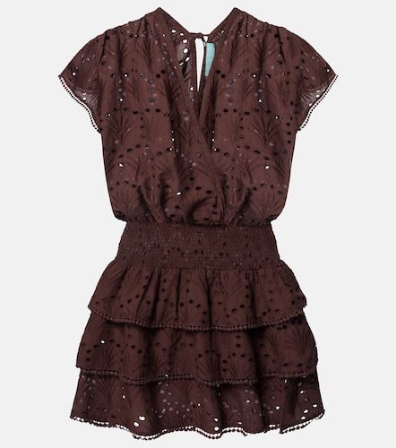 Robe en coton à broderies anglaises - Melissa Odabash - Modalova