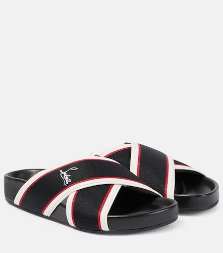 Mules Hot Cross Bizz à rubans - Christian Louboutin - Modalova