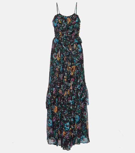 Robe longue Colette en soie mélangée - Ulla Johnson - Modalova