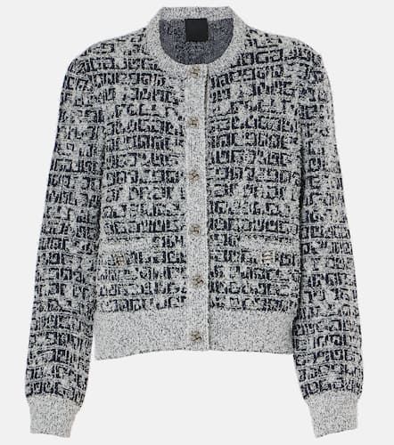 Cardigan 4G Liquid en tweed - Givenchy - Modalova