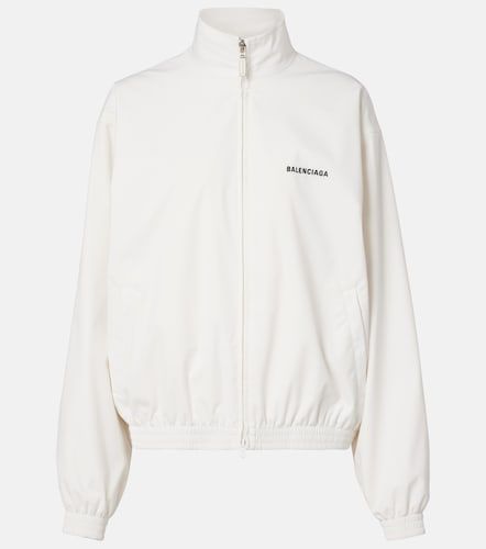 Veste de survêtement à logo - Balenciaga - Modalova