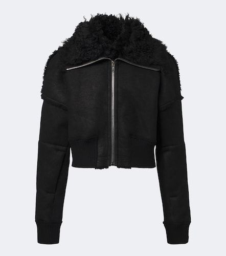 Veste courte Flight en daim - Rick Owens - Modalova