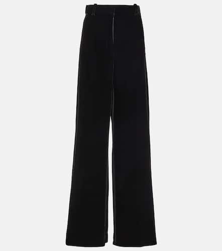 Pantalon ample à taille haute en velours - Nina Ricci - Modalova