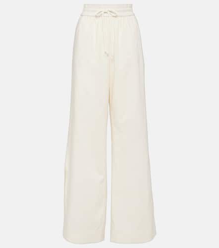 Pantalon ample en coton mélangé - Frame - Modalova