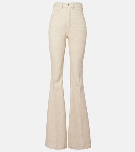 Jean bootcut Bolan en coton et lin - Rick Owens - Modalova