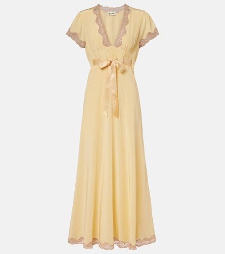 Rixo Robe longue Marlice en soie - Rixo - Modalova
