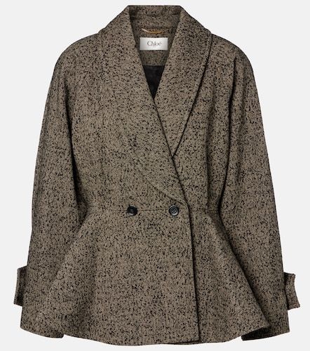 Chloé Manteau en laine mélangée - Chloe - Modalova