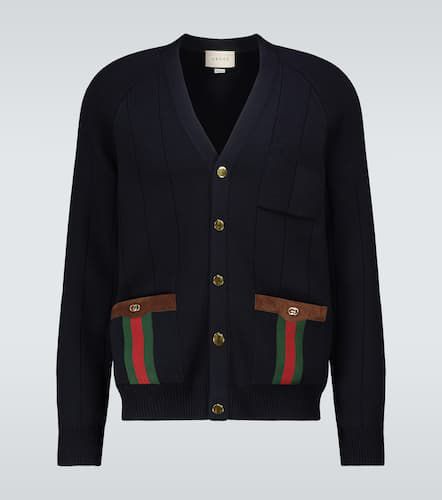Gucci Cardigan en laine mélangée - Gucci - Modalova