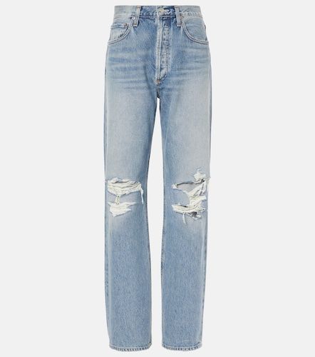 Jean straight Kelly à taille haute - Agolde - Modalova
