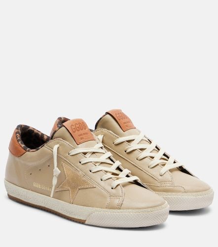 Baskets Super-Star en cuir - Golden Goose - Modalova