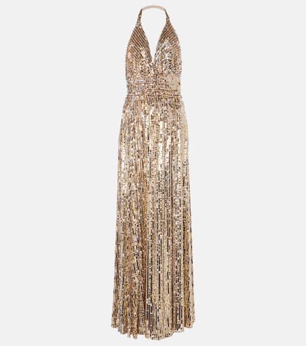 Robe longue à sequins - Dolce&Gabbana - Modalova