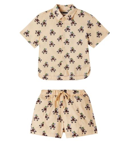 Fábula Ensemble chemise et short imprimés en coton - Fabula - Modalova