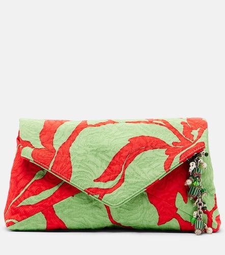 Pochette Envelope Small à fleurs - Dries Van Noten - Modalova