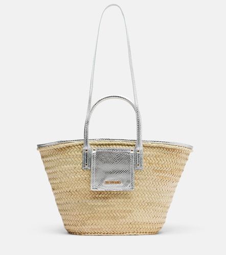 Sac panier Soli Medium en raphia - Jacquemus - Modalova