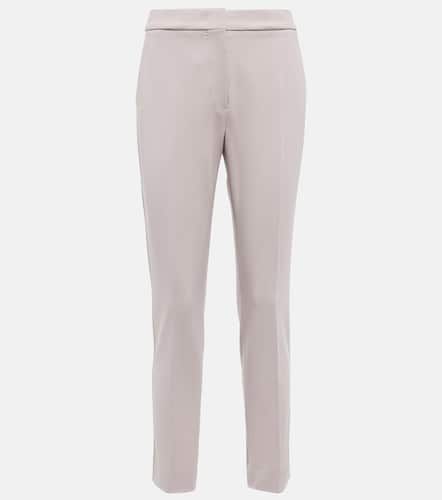 Pantalon droit à taille mi-haute - Max Mara - Modalova