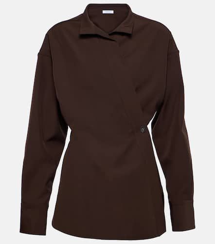 Chemise portefeuille en laine - Ferragamo - Modalova