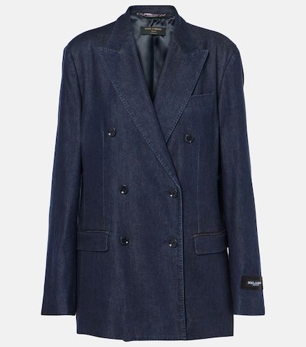 Dolce&Gabbana Blazer en denim - Dolce&Gabbana - Modalova