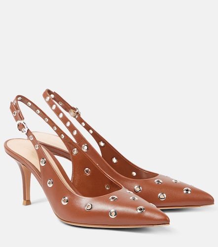 Escarpins Lydia 70 en cuir - Gianvito Rossi - Modalova