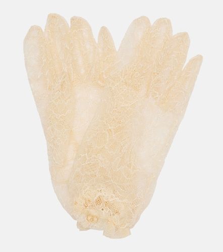 Valentino Gants VLogo en dentelle - Valentino - Modalova