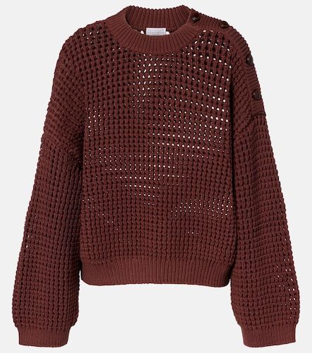 Pull en coton mélangé - Brunello Cucinelli - Modalova