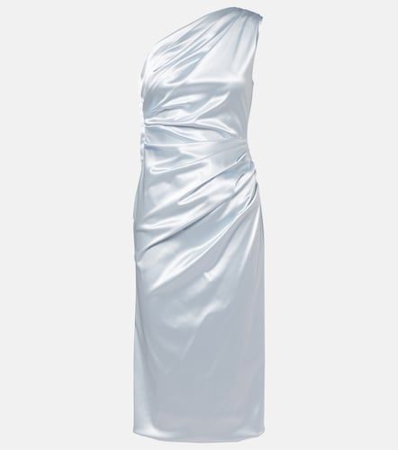 Robe de cocktail asymétrique en satin - Dolce&Gabbana - Modalova