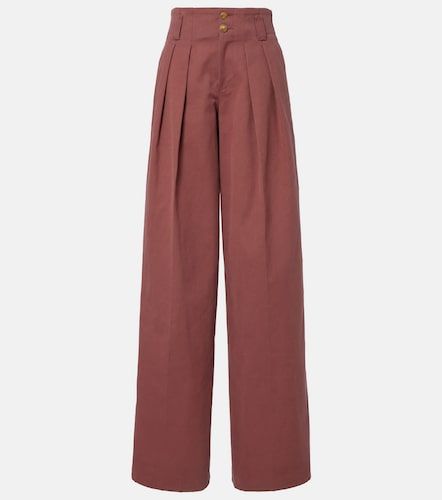Chloé Pantalon ample en coton - Chloe - Modalova