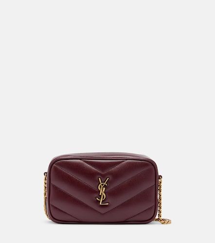 Sac caméra Loulou Mini en cuir matelassé - Saint Laurent - Modalova