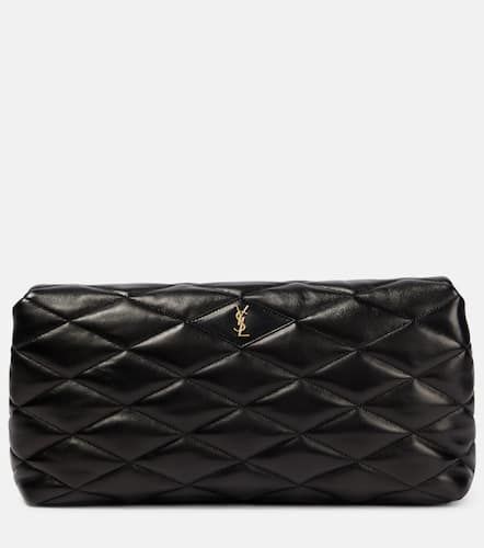 Pochette Sade Puffer en cuir - Saint Laurent - Modalova