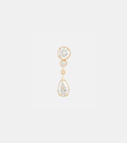 Boucle d’oreille unique Goutte en or 18 ct à diamants - Sophie Bille Brahe - Modalova