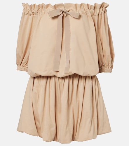 Robe en faille de coton à col lavallière - Patou - Modalova